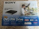 Sony DRX-S70U Black External Rewriteable Dvd/cd Drive New. Fixed Price $55.00.