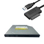 9.5MM Slim Sata Cd Dvd Burner Rom Drive Usb 3.0 Cable Fits UJ8C2 UJ8E2 UJ8G2. Fixed Price $52.55.