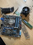 Asus P8H77-M PRO/CM6870/DP Mb Intel Motherboard. Fixed Price $245.00.