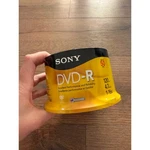 Sony Dvd-r 4.7GB 120MIN 1-16X Accucore Recordable Media 50 Pack Spindle Sealed. Fixed Price $10.80.