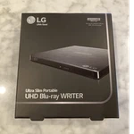 Lg Ultra Slim Portable BP60NB10 Uhd Blu-ray Writer Usb-powered Black. Fixed Price $195.00.