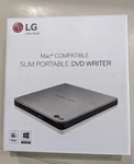 Lg Mac Compatible Slim Portable Dvd Writer - GP60NS50 Excellent Condition. Fixed Price $12.00.
