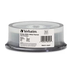 Verbatim Disc Bdxl 100GB 4X White Thermal Hub Printable - 25PK Spindle. Fixed Price $337.29.