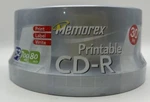 Memorex Printable Cdr 700MB 80MIN 52X Factory Sealed Data Storage 30 Count New. Fixed Price $9.99.