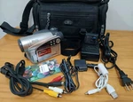 Hitachi Dvd Cam Ram Cinema Res 30X Zoom Digital W/ Sd, Case, & Extras. Fixed Price $89.99.