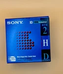 Sony Ibm Formatted 2HD Micro Floppy Double Sided 3.5 Diskettes 10 Pack. Fixed Price $19.00.