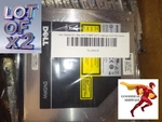 Lot Of 2 -new Dell TS-U633(B) Super Multi Dvdrw Writer Burner Laptop Sata 9.5MM. Fixed Price $34.99.