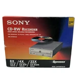 Sony Cd-rw CRX140E Recorder Eide 8X4X32 Internal Drive Windows 95/98/2000 4.0. Fixed Price $56.24.