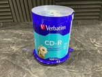 Verbatim 52X Cd-r Media 80 Minuntes, 700MB 100 Pack 94712 New. Fixed Price $16.99.