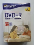 Memorex Dvd+r Recordable 120 Minute 4.7GB 5 Pack. Fixed Price $9.95.
