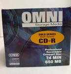 Omni Gold Series Cdr 75 MIN/650 Mb Qty Of 10 Box. Sealed. Fixed Price $30.00.