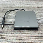 Toshiba Usb Floppy Disk Drive Model PA3043U 1FDD External Silver Tested. Fixed Price $24.99.