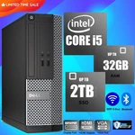Dell Desktop Computer I5, Up 64GB Ram 17TB Ssd, Windows 11 Pro 25H2, Wifi. Fixed Price $299.00.