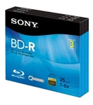 Sony 3BNR25R3H Gb Writable Blu-ray Discs Pack. Fixed Price $251.29.