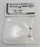 Overland 9283 Ho Scale Omi Ditch Lights Bcr, Cnr, Cpr Type (pack Of 2). Fixed Price $8.49.