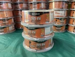 Sony Dvd-rw 4.7GB 120MIN 1X-2X Blank Rewritable Discs 75-PACK New Factory Sealed. Fixed Price $46.00.