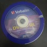 20-PACK Verbatim Azo 8X Dvd+r Dl Double Layer Recordable. Fixed Price $18.48.