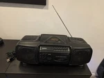 Sanyo MCD-Z1 Am/fm Stereo Radio Cassette And Recorder Boombox-ships 24 Hrs. Fixed Price $35.00.