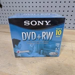 Sony 10DPW47L2 1X 4X Speed, 4.7 Gb Dvd-rw Disc, 10-PACK, 120MIN. Fixed Price $15.99.