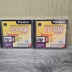 Lot Of 2 Iomega Zipcd Premium Rw 650MB New Sealed. Fixed Price $19.95.
