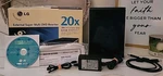 Lg GSA-E60L External Super Multi Dvd +/- Rewriter 20X Speed 8.5 Gb Lightscribe. Fixed Price $49.45.