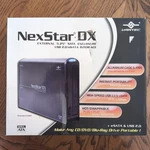 Vantec Nexstar Dx External 5.25" Enclosure Usb 2.0 Cd/dvd Portable Drive. Fixed Price $23.21.