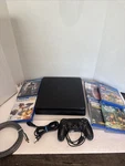Sony Playstation 4 Slim 500GB Black Console Bundle W/ Games & Accessories. Fixed Price $145.00.