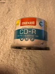 Maxell 50 Pack Cd-r 700MB 80MIN 48X Recordable Media Discs. Fixed Price $14.95.