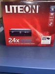 Liteon 24X Internal Dvd/cd Writer Only. The Box Does Not Contain Software Disk. Fixed Price $14.99.