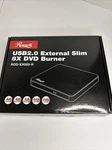 Rosewill ROD-EX003-R Slim External Usb 2.0 8X Dvd + Cd Burner. Fixed Price $19.99.