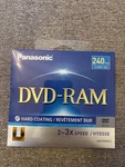 Panasonic Dvd-ram Minute 2-3X Speed LM-AD240LU Factory Sealed New. Fixed Price $18.00.