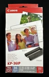 Canon 7737A001 Ink Cartridge And Photo Paper 4 X Sheets, Kp- 36IP (new). Fixed Price $19.99.