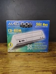 Mad Dog Multimedia 56X Cd-rom Lightning Drive MD-ED56R Nib. Fixed Price $23.00.