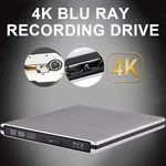 4K Genuine Burner External Usb 3.0 Super Slim Dvd Bd Recorder Drive Silver Ep. Fixed Price $91.23.