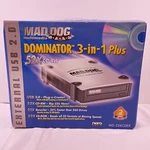 Mad Dog Dominator 3-IN-1 Plus External Usb 2.0 Cd-rw Drive MD-52XCDEX Ob. Fixed Price $24.99.