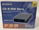 Sony 16X External Firewire Cd-rw Drive Burner CRX1650L/A2. Fixed Price $79.99.