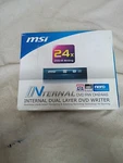 New Internal Dvd Writer 24X Dual Layer (msi Rw DH24AS). Fixed Price $27.00.