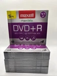 Lot Of - 5 Pack 639002 Maxell Recordable Media Dvd+r 16X 4.70 Gb. Fixed Price $16.99.