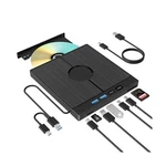 Yaeonku 7 In 1 External Bluray Drive, Usb 3.0 Type-c 3D Blu-ray Dvd Burner Sl.... Fixed Price $97.28.