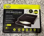 Gear Head 8XDVDEXT External Dvd-rw Cd-rw Mobile Slim Drive Usb 2.0 Newinbox. Fixed Price $22.99.