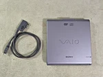 Sony Vaio Picturebook Bootable Cd-rw 8X Dvd / Rom External Drive PCGA-CRWD1. Fixed Price $349.95.