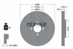 Textar 92302303 Brake Disc For Vw. Fixed Price $87.73.