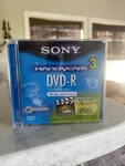 Sony Handycam Dvd-r Minute 1.4 Gb Model 3DMR30L1H Pack New Sealed. Fixed Price $18.00.
