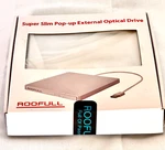 New External Cd/dvd +/-rw Drive For Macos Portable Roofull ECDS018 Unused. Fixed Price $18.00.