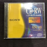 Sealed Sony Mb Rewritable CD-RW650HS. Fixed Price $39.99.