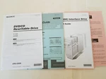 Sony Dvd/cd Rewritable Drive DRU-500A Guide Manuals. Fixed Price $12.74.