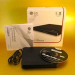Dvd Writer Lg Slim Portable GP50 External Drive Computer Accessory Complete. Fixed Price $24.99.