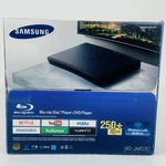 Samsung Blu-ray Disc Player Wifi 1080P Streaming Apps Black BD-JM57C/ZA. Fixed Price $145.99.