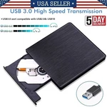 Portable Cd Dvd Rw Burner Optical Drives External Usb 3.0. Fixed Price $18.74.