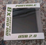 I/omagic 8X Portable External R/rw Drive IDVD8PB New Sealed. Fixed Price $31.99.